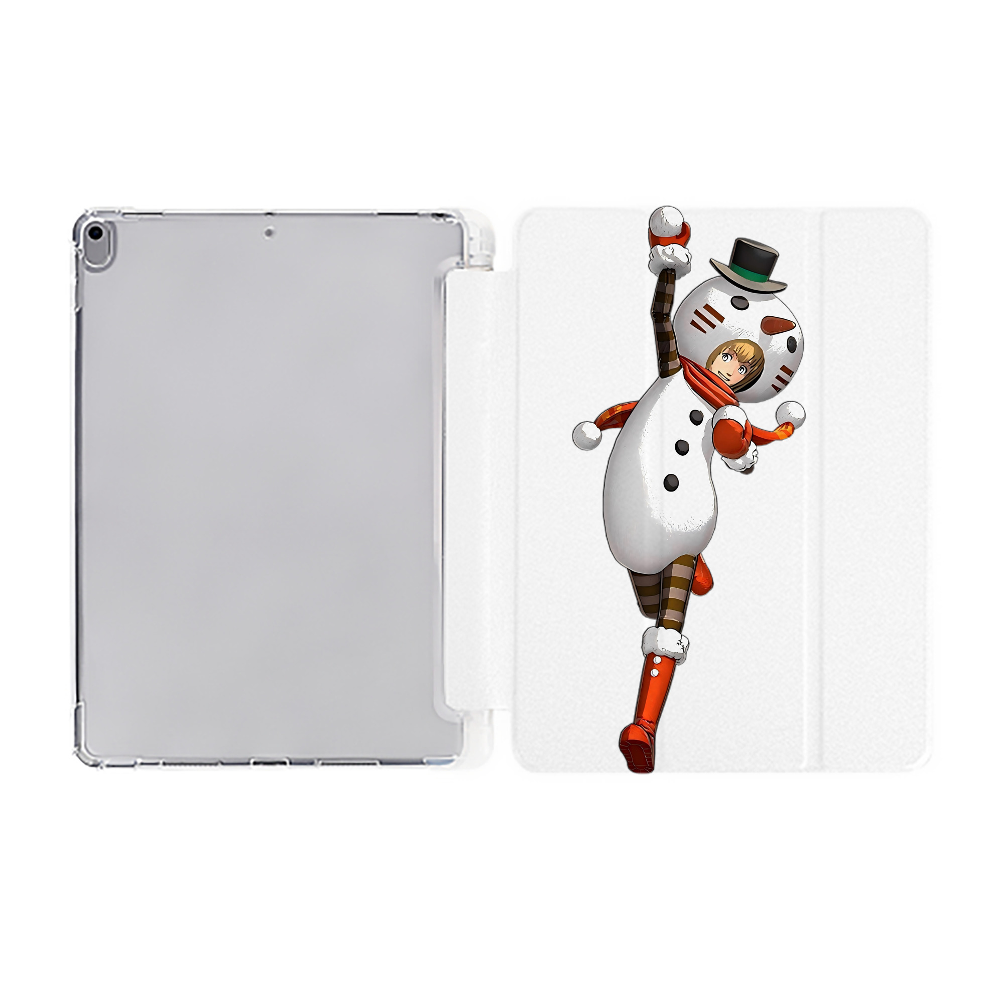 （画像用） 進撃の巨人 アルミン·アルレルト Attack on Titan Armin Arlert IPad ケース ペン収納付き 三つ折りスタンド PUレザー×シリコン 対応機種9.5/10.5/10.9インチ